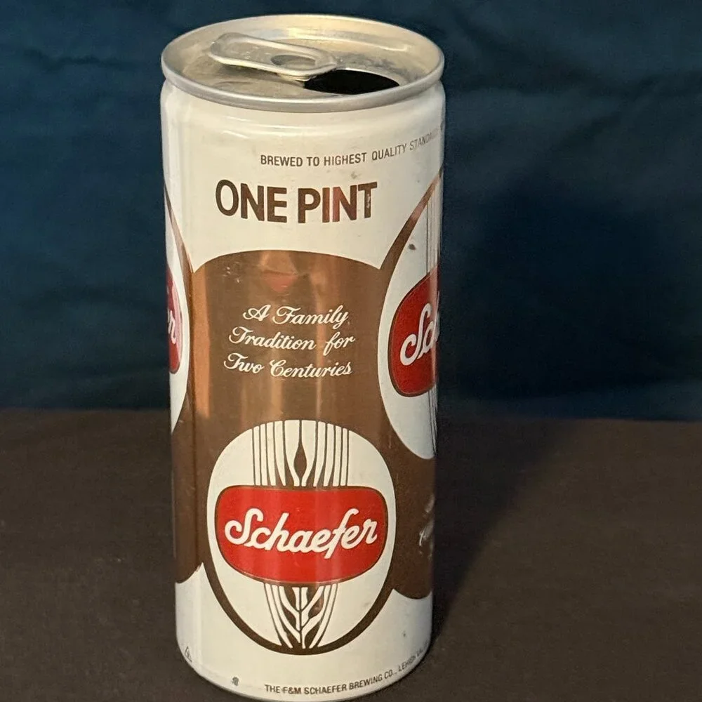 F&M Schaefer Brewing Co. Vintage Beer Can